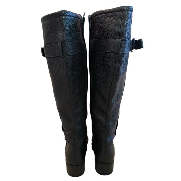 Vintage Cole Haan Italian Handcrafted Leather Equestrian Riding Boots Pristine 7 - Picture 5 of 9